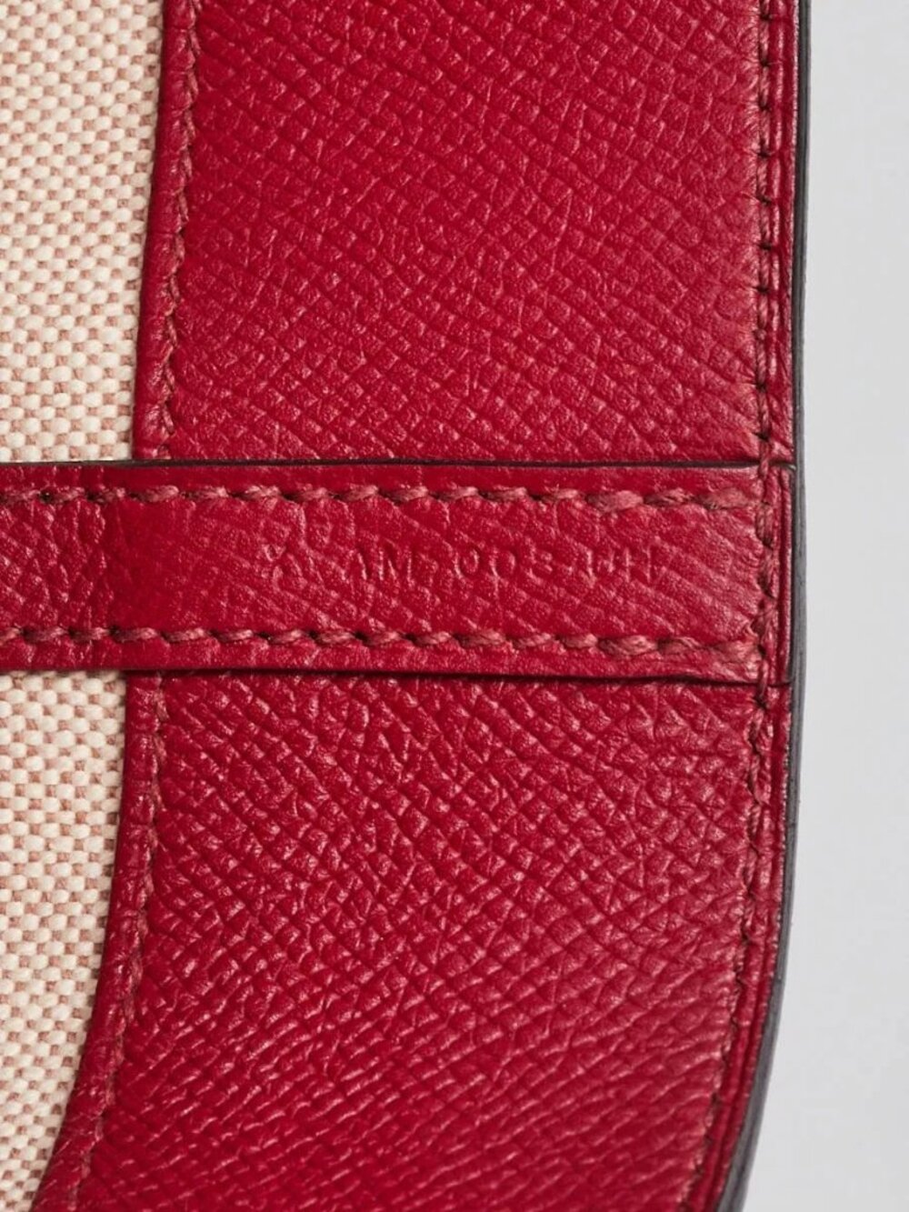 Hermes Rouge Grenat Evercolor/Epsom Leather Maxibox Cabas Tote Bag - Picture 10 of 10